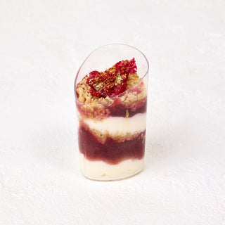 Rhubarb Crumble Parfait