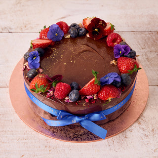 Mary's Decadent Chocolate Cake - Low Gluten & Vegan