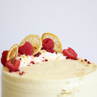 Lemon and Raspberry Cake