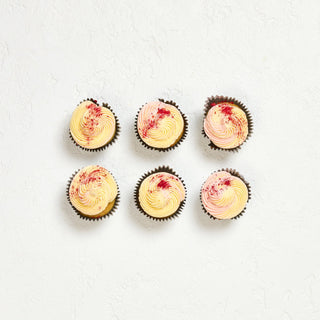 Matching Cupcakes | Lemon Raspberry