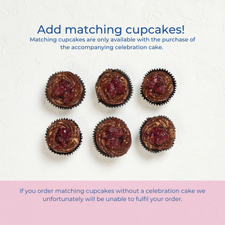 Matching Cupcakes | Black forest