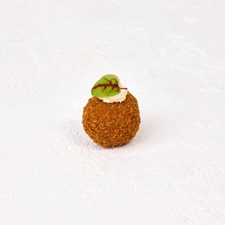 Pumpkin and goats cheese arancini