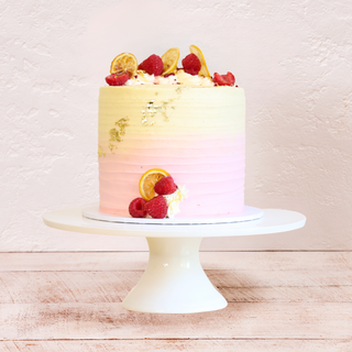 Lemon and Raspberry Cake