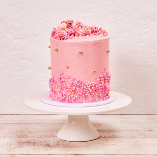 Pinkfetti Cake